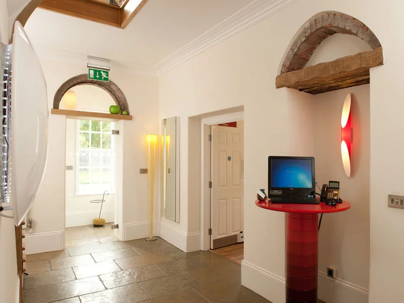 practice entrance area